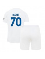 Inter Milan Alexis Sanchez #70 Venkovní dres pro děti 2023-24 Krátký Rukáv (+ trenýrky)